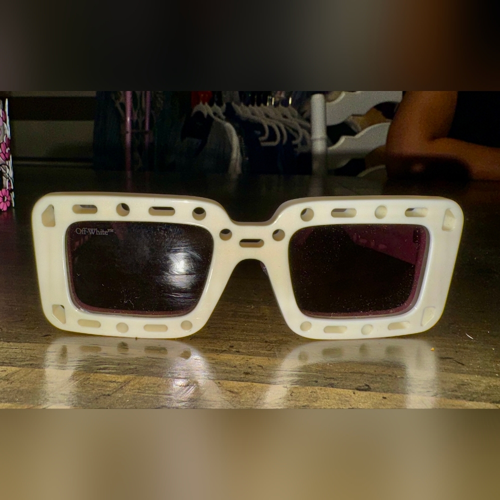 Off-White White Sunglasses